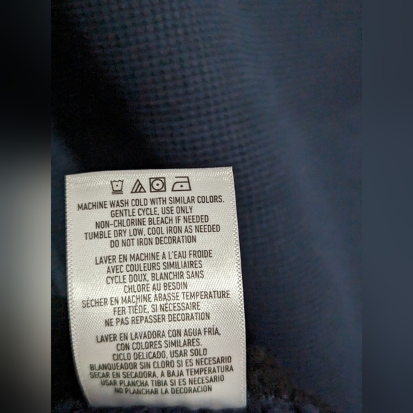 New Spyder men's S knit jacket with plush Sherpa lining - Picture 6 of 8